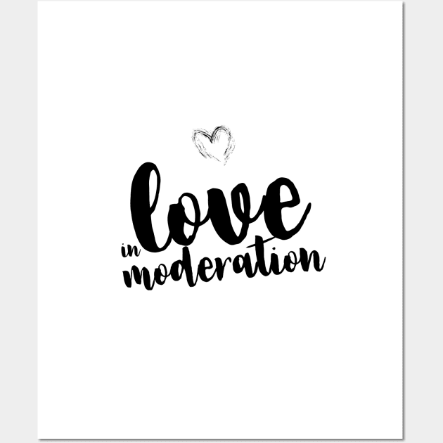 Love in moderation Wall Art by Claudiaco